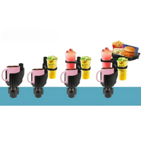 Autós pohártartó multifunkciós tálcával — Könnyen telepíthető és univerzális 