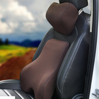 Traagschuim lendensteun en hoofdsteunkussen - Comfort en verlichting voor de rug