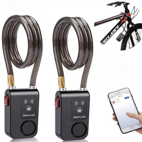 אנטי גניבה חכם לאופניים עם אזעקה 110dB ושליטה דרך אפליקציה — הגנה אמינה ומודרנית 