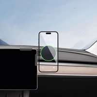 Telefonstøtte for Tesla — Magnetisk feste og trådløs lading 