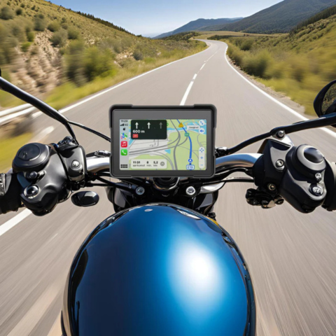 Multimedia-System für Motorräder – Navigation und totale Konnektivität 
