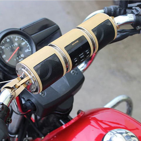 Bluetooth reproduktor pre motocykel – odolný voči vode a ľahko inštalovateľný 