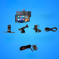 Ecran Mașină Multifuncțional – Suport Cameră De Marșarier Și Control Vocal 