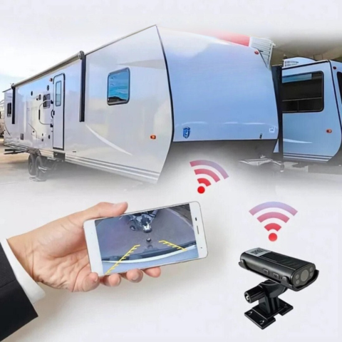 Cámara de vigilancia automática – Para maniobras simples y autónomas 