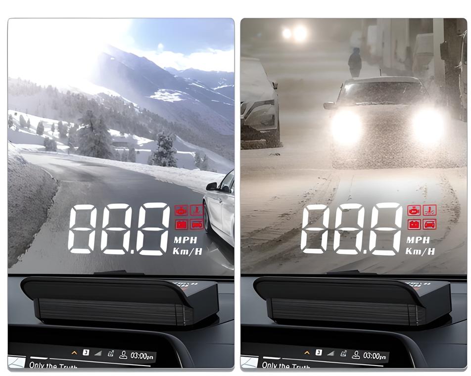 عرض رأس عالي OBD2 – قيادة أكثر أمانًا وأكثر ذكاءً 