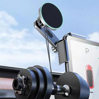 Telefonstøtte for Tesla — Magnetisk feste og trådløs lading 