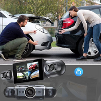 Dashcam 4-Kanal-Kamera - Wifi & GPS integriert