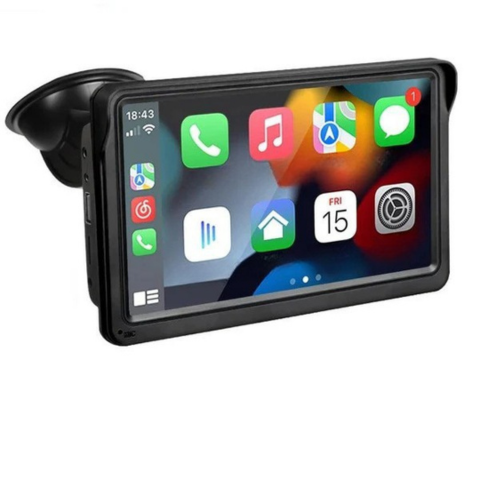 Sistema Multimedia de Auto — CarPlay y Android Auto Sin Hilos 