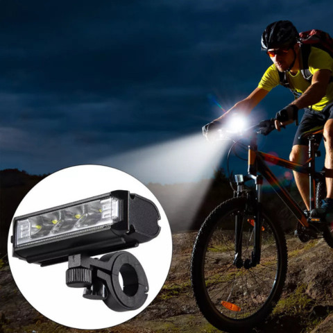 Wiederaufladbare Fahrradlampe – wasserdicht und ultra hell 