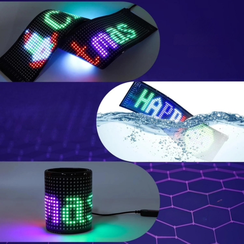 Panneau LED Programmable Pour Voiture — Communication & Style Moderne