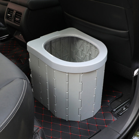 Toilette da Viaggio Pieghevole – Facile da Trasportare e da Utilizzare 