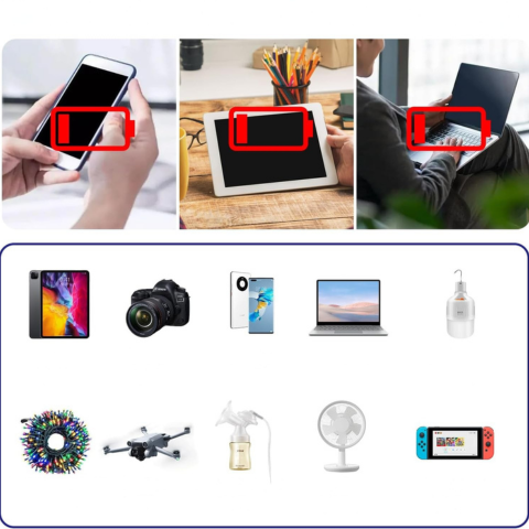 Konwerter Prądu Samochodowego – Gniazda Sieciowe i Szybkie Porty USB 
