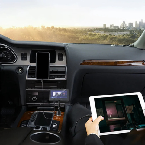 Lecteur MP5 Pour Voiture — Compact Et Polyvalent