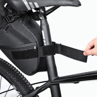 Geantă de bicicletă cu capacitate mare — impermeabilă și reflectorizantă 