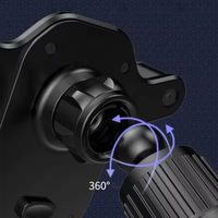 Autopuhelintuki – Erittäin vakaa ilmanvaihtohäkkikiinnitys 