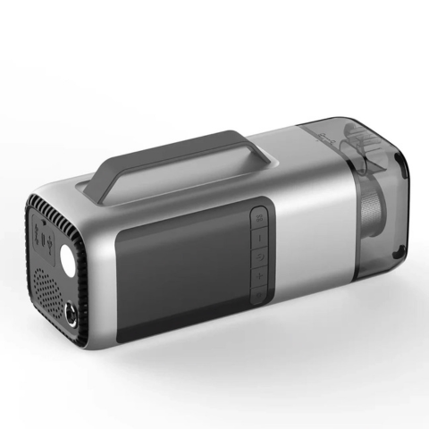 Monitoiminen 9-in-1 auton käynnistin ilmakompressorilla 
