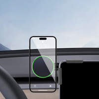 Telefonstøtte for Tesla — Magnetisk feste og trådløs lading 