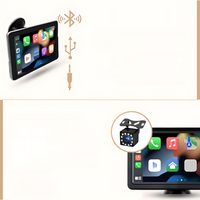 Multimediasystem fürs Auto - HD-Bildschirm & drahtloses CarPlay