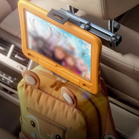 Støtte til telefon og tablet til bil – justerbar nakkestøtte beslag 