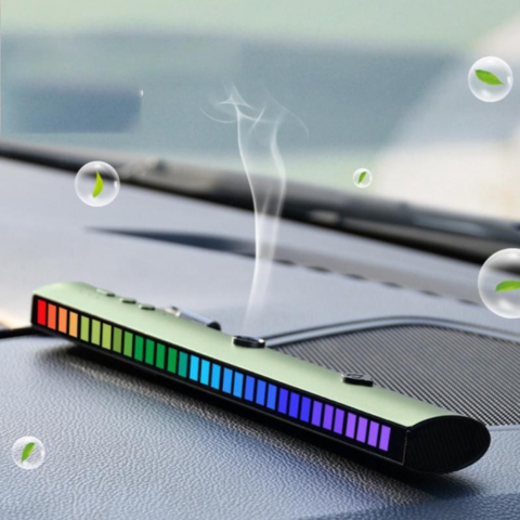 Diffuseur D’Arômes Auto – Éclairage LED Et Fraîcheur À Bord