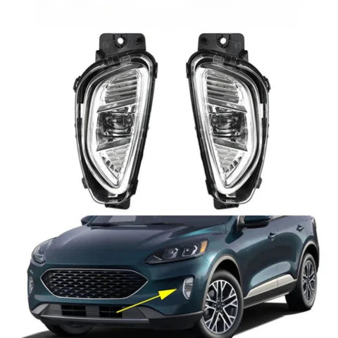 פנסי ערפל קדמיים LED — תואמים לפורד אסקייפ 2020-2021 