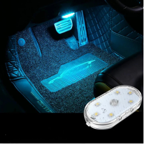 Iluminación LED Auto Sin Cable – Ambiente Luminoso y Fácil de Instalar 
