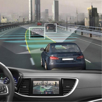 Bilovervåkningskamera med dobbelt objektiv foran og bak - HD-opptak og kontinuerlig beskyttelse