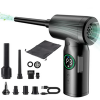 Mini Aspirateur-Souffleur Rechargeable – Multifonction Et Puissant