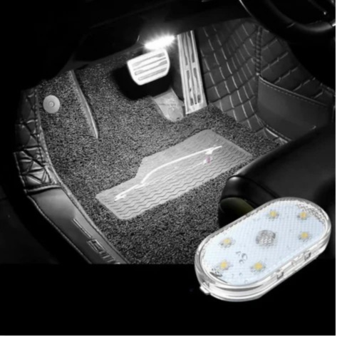 Iluminación LED Auto Sin Cable – Ambiente Luminoso y Fácil de Instalar 