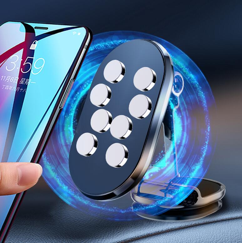 Magnetische Telefoonhouder Voor Auto — Krachtige Bevestiging Voor Smartphone 