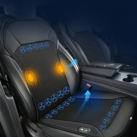 Coussin De Siège Auto Rafraîchissant — Conduite Agréable & Température Régulée