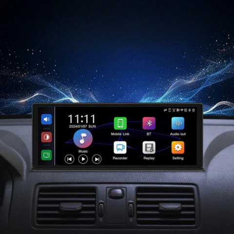 11,3 hüvelykes érintőképernyő 4K Dashcam és 1080p tolatókamera - Ultra tiszta kép és zökkenőmentes utazás