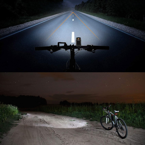USB Rechargeable Bike Light Kit - Total Visibility & Safety
