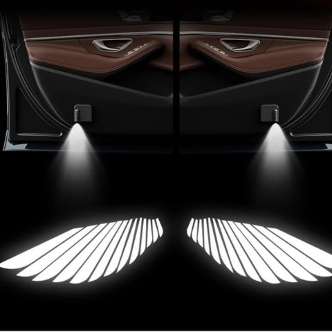 Car Door Light Angel Wings - Visual Effect & Unique Style