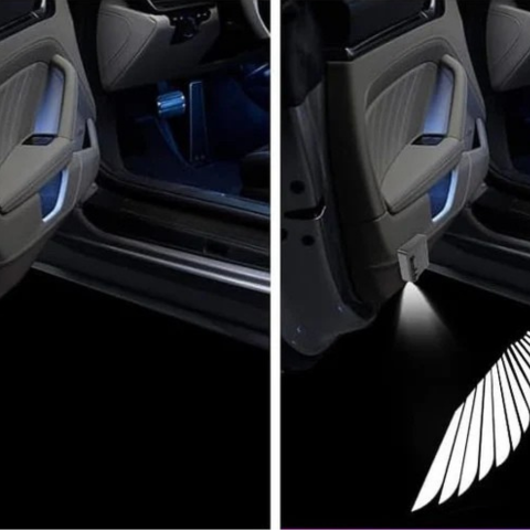 Car Door Light Angel Wings - Visual Effect & Unique Style