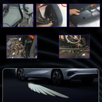 Car Door Light Angel Wings - Visual Effect & Unique Style