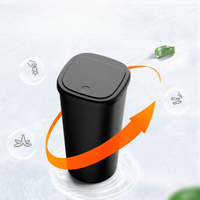 Mini Papelera De Coche Con Tapa — Limpieza y Práctica Diaria 