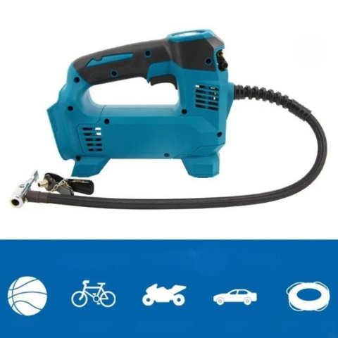 Přenosný elektrický nafukovač pneumatik — silný a snadno použitelný 