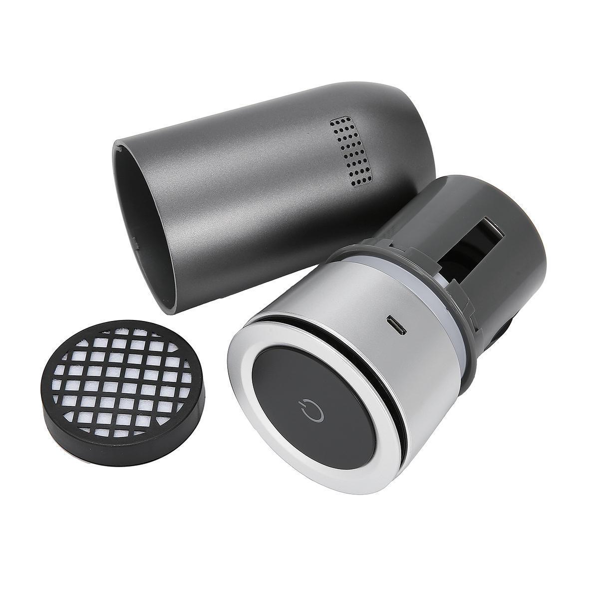 Portable Ionizer Air Purifier For Car With USB Cable — Eliminates Odors And Pollutants 