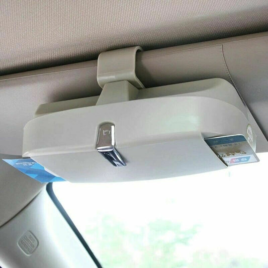 Portaocchiali Magnetico per Parasol — Ideale per Viaggi e Quotidiano 