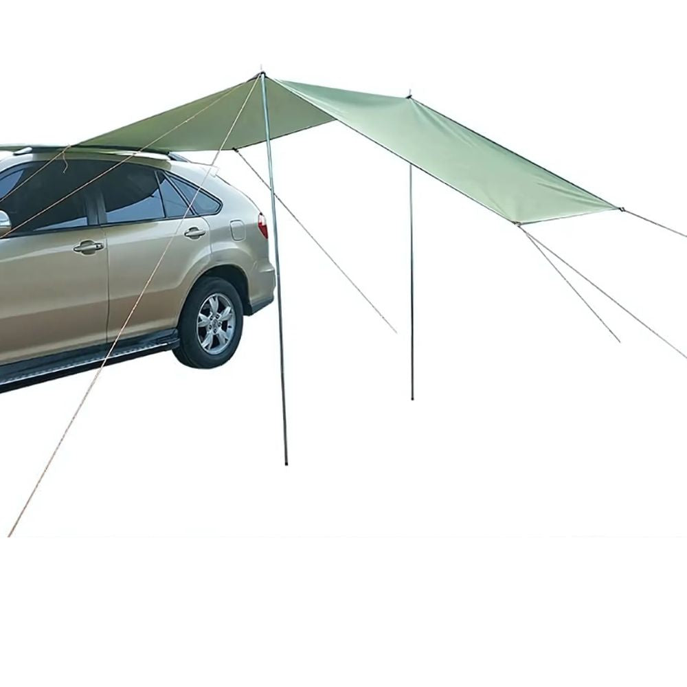 Toldo extensible para coche - Instalación rápida y versátil