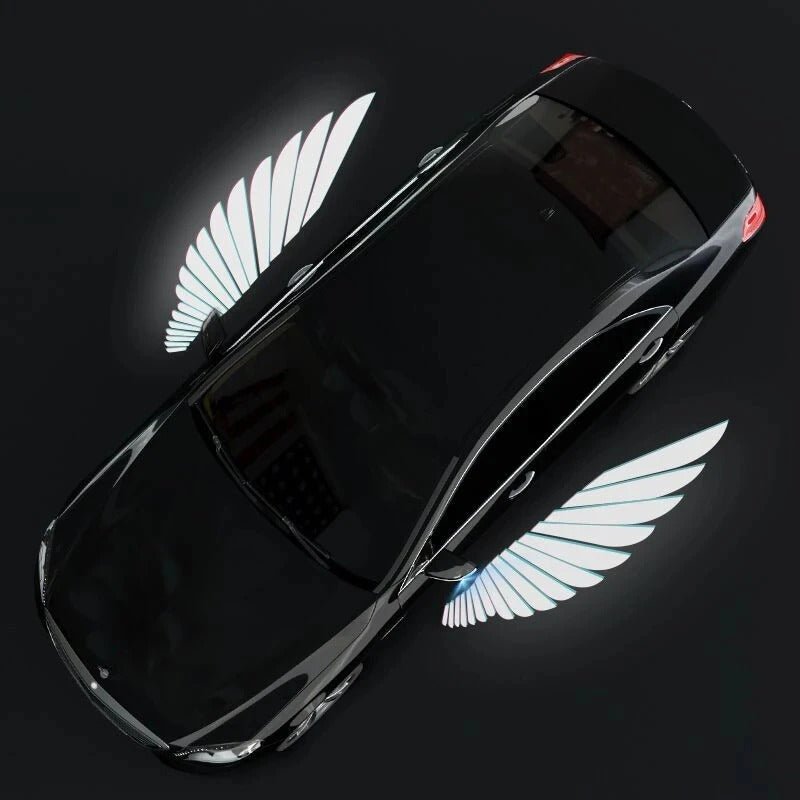 Car Door Light Angel Wings - Visual Effect & Unique Style