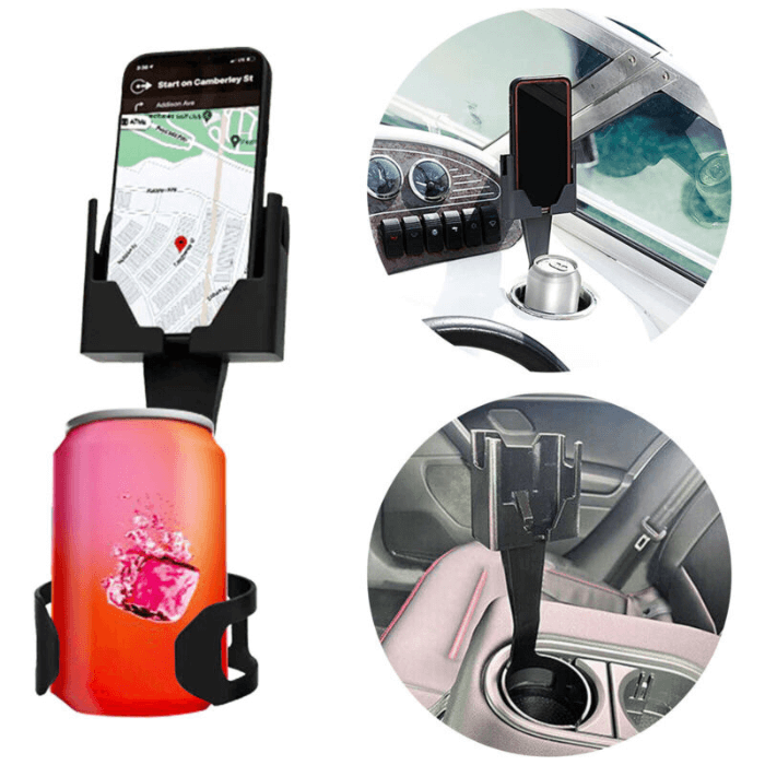 2-in-1 Multifunction Phone Stand — Compatible with All Smartphones 
