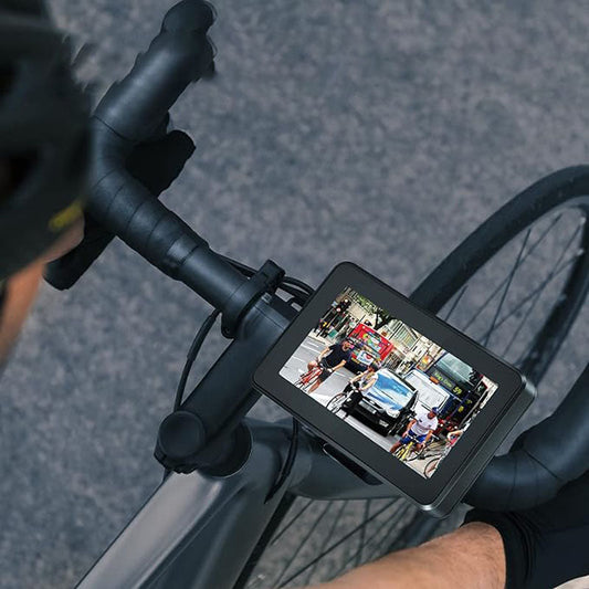 Espejo Digital Para Bicicleta — Seguridad Reforzada En Circulación 