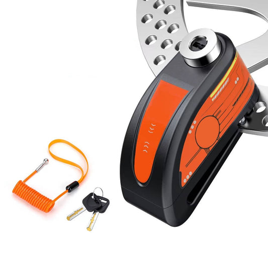 Motorcycle Disk Anti-Theft With Alarm - Enhanced Security & Powerful Sound Signal