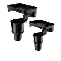 Bilförvaringsstöd – Integrerad bricka och mugghållare 