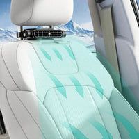 車の座席用ファン - ヘッドレストへの取り付け 